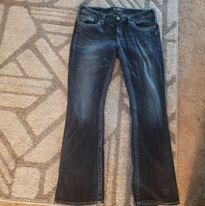 Silver Aiko bootcut jeans waist 33